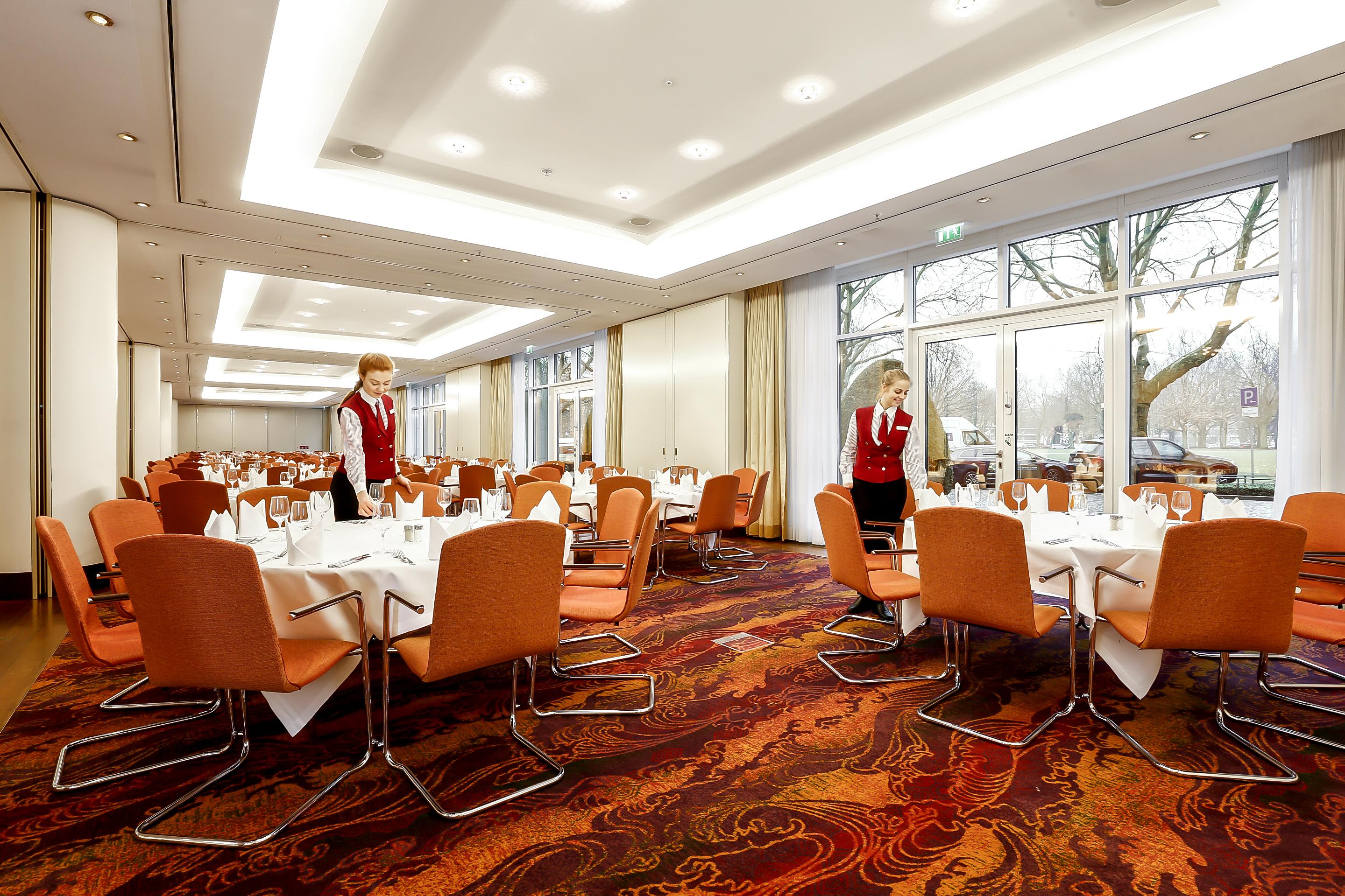 GRAND ELYSEE Hamburg Bagian luar foto Restaurant