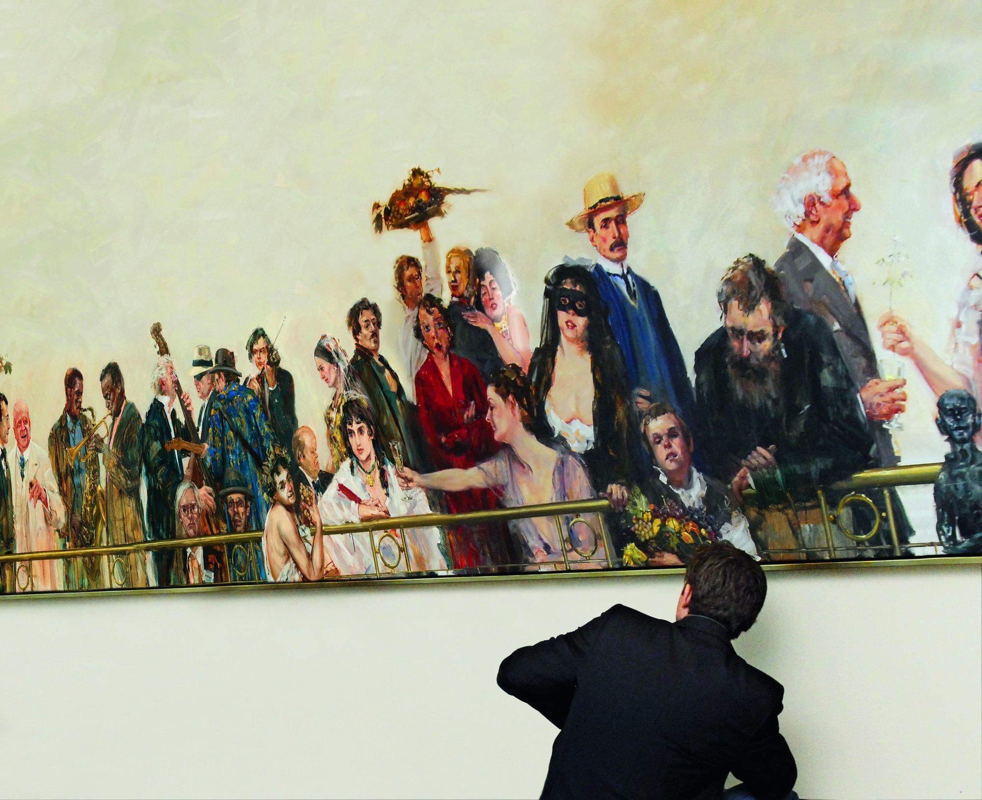 GRAND ELYSEE Hamburg Bagian luar foto The 2011 mural